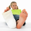 Disabled young Girl